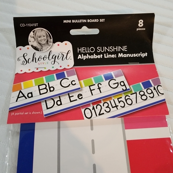 schoolgirl style Other - Schoolgirl style Alphabet and number line for classroom NWT